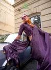 Society By Sanskar Chiffon With Digital Printed Saree Suppliers In India